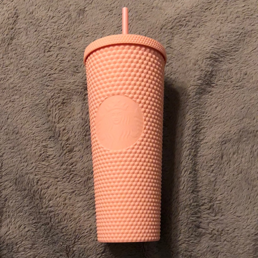 Starbucks 2019 Matte Pink Studded Tumbler